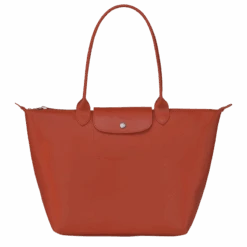 Longchamp Le Pliage City L Tote Bag Terracotta - Canvas