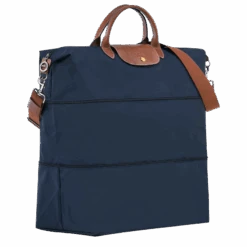 Longchamp Le Pliage Original Travel Bag Expandable Navy - Recycled Canvas -Longchamp L1911089P68 2