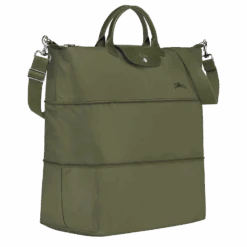 Longchamp Le Pliage Green Travel Bag Expandable Forest - Recycled Canvas -Longchamp L1911919479 2