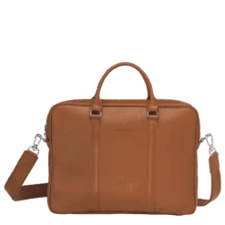 Longchamp Le Foulonné XS Briefcase Caramel - Leather