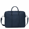 Longchamp Le Foulonné M Briefcase Navy - Leather