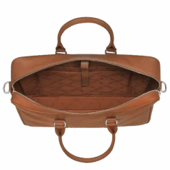 Longchamp Le Foulonné M Briefcase Caramel - Leather -Longchamp L2123021F72 5