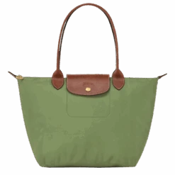 Longchamp Le Pliage Original M Tote Bag Lichen - Recycled Canvas