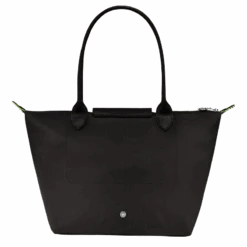Longchamp Le Pliage Green M Tote Bag Black - Recycled Canvas -Longchamp L2605919001 3