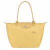 Longchamp Le Pliage Green M Tote Bag Wheat - Recycled Canvas