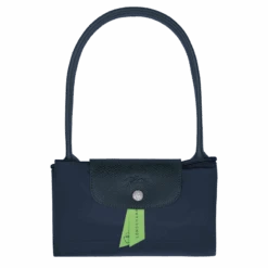 Longchamp Le Pliage Green M Tote Bag Navy - Recycled Canvas -Longchamp L2605919P68 7