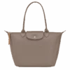 Longchamp Le Pliage City M Tote Bag Taupe - Canvas -Longchamp L2605HYQ015 0