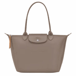 Longchamp Le Pliage City M Tote Bag Taupe - Canvas