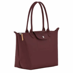 Longchamp Le Pliage City M Tote Bag Plum - Canvas 9 Longchamp Le Pliage City M Tote Bag Plum - Canvas -Longchamp L2605HYQ261 2