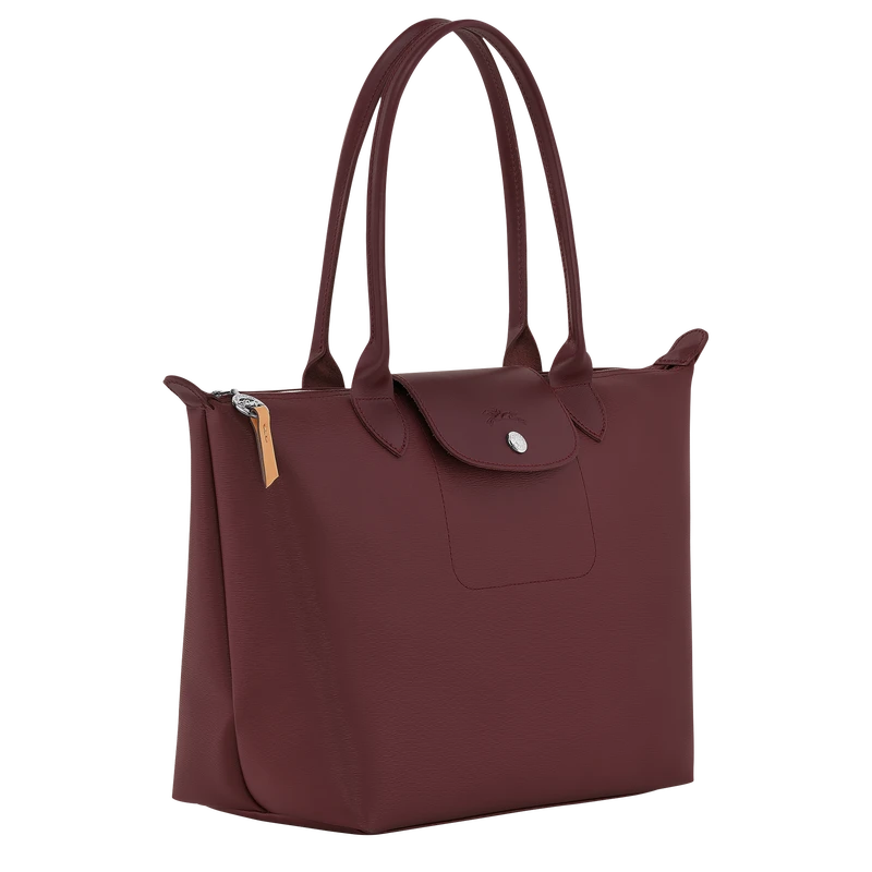 Longchamp Le Pliage City M Tote Bag Plum - Canvas 5 Longchamp Le Pliage City M Tote Bag Plum - Canvas - Image 3