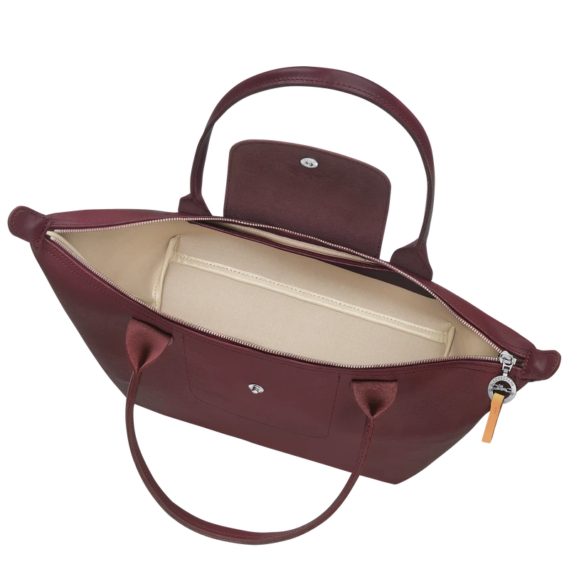 Longchamp Le Pliage City M Tote Bag Plum - Canvas 7 Longchamp Le Pliage City M Tote Bag Plum - Canvas - Image 5