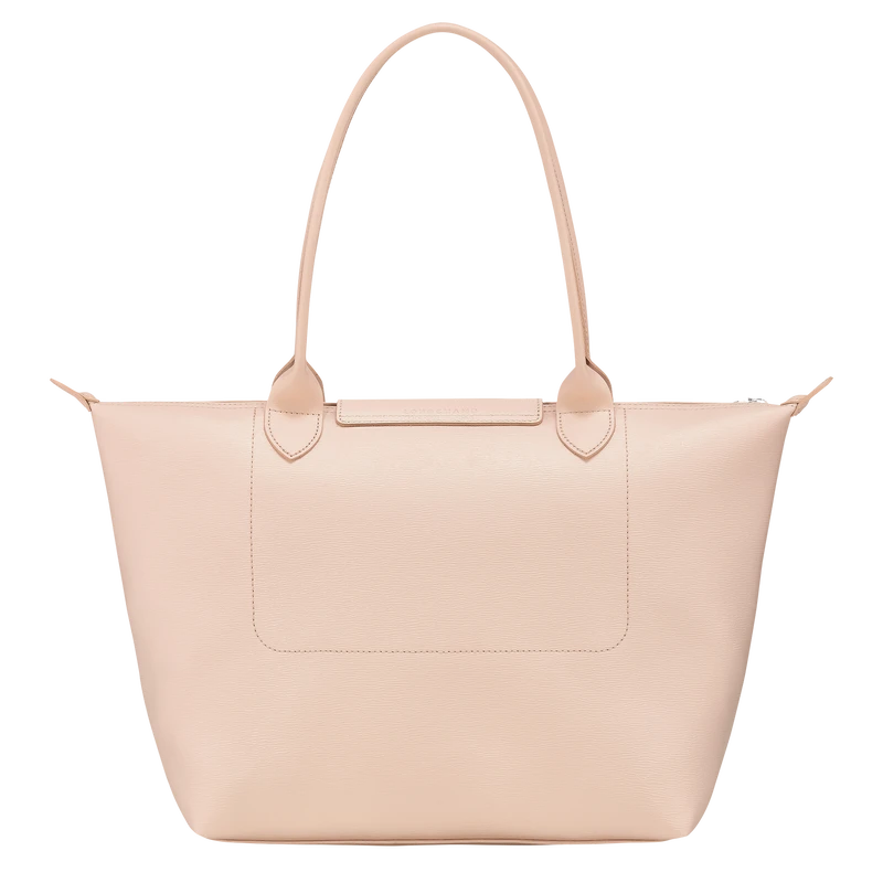 Longchamp Le Pliage City M Tote Bag Nude - Canvas 6 Longchamp Le Pliage City M Tote Bag Nude - Canvas - Image 4