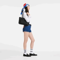 Longchamp Roseau Essential L Tote Bag Black - Leather -Longchamp L2686968001 1