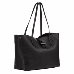 Longchamp Roseau Essential L Tote Bag Black - Leather -Longchamp L2686968001 2