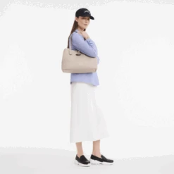 Longchamp Roseau Essential L Tote Bag Clay - Leather 9 Longchamp Roseau Essential L Tote Bag Clay - Leather -Longchamp L2686968266 1