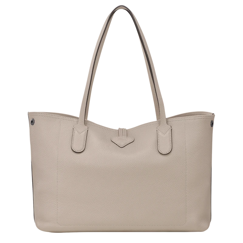 Longchamp Roseau Essential L Tote Bag Clay - Leather 6 Longchamp Roseau Essential L Tote Bag Clay - Leather - Image 4