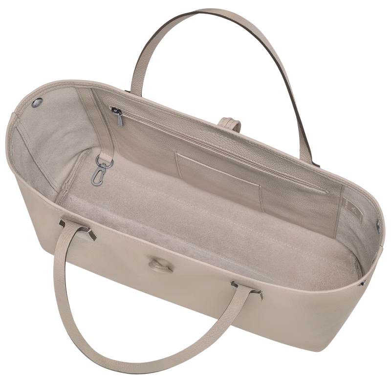 Longchamp Roseau Essential L Tote Bag Clay - Leather 7 Longchamp Roseau Essential L Tote Bag Clay - Leather - Image 5