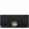 Longchamp Box-Trot Continental Wallet Black - Leather