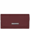Longchamp Roseau Continental Wallet Plum - Leather