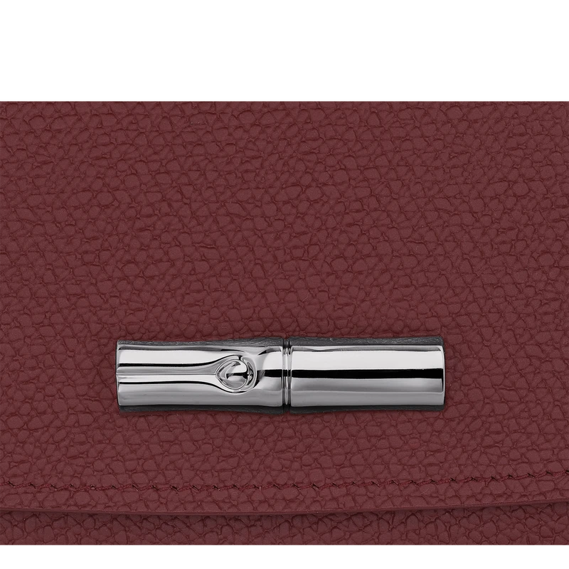 Longchamp Roseau Continental Wallet Plum - Leather 5 Longchamp Roseau Continental Wallet Plum - Leather - Image 3