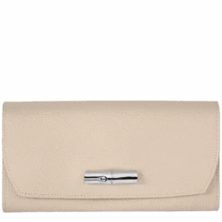 Longchamp Roseau Continental Wallet Paper - Leather