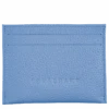 Longchamp Le Foulonné Cardholder Cloud Blue - Leather