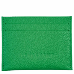 Longchamp Le Foulonné Cardholder Lawn - Leather