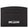Longchamp Roseau Card Holder Black - Leather 1 Longchamp Roseau Card Holder Black - Leather -Longchamp L3218HPN001 0