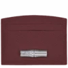 Longchamp Roseau Card Holder Plum - Leather -Longchamp L3218HPN261 0