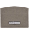 Longchamp Roseau Card Holder Turtledove - Leather -Longchamp L3218HPNP55 0