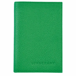 Longchamp Le Foulonné Passport Cover Lawn - Leather