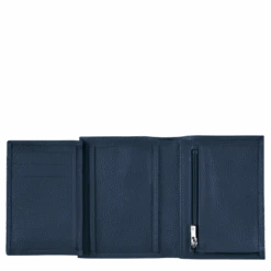 Longchamp Le Foulonné Wallet Navy - Leather -Longchamp L3528021556 5