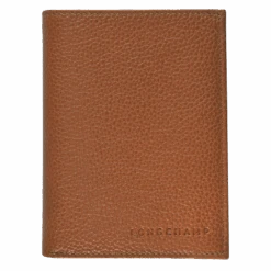 Longchamp Le Foulonné Wallet Caramel - Leather