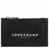 Longchamp Roseau Essential Coin Purse Black - Leather