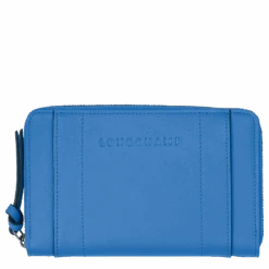 Longchamp 3D Wallet Cobalt - Leather