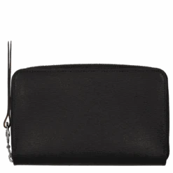 Longchamp Le Pliage City Wallet Black - Canvas