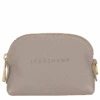 Longchamp Le Foulonné Coin Purse Turtledove - Leather -Longchamp L3686021P55 0