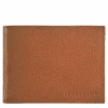Longchamp Le Foulonné Wallet Caramel - Leather