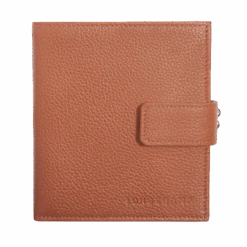 Longchamp Le Foulonné Compact Wallet Caramel - Leather