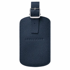 Longchamp Le Foulonné Luggage Tag Navy - Leather