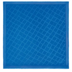 Longchamp Roseau Shawl Cobalt - Silk BlendÂ